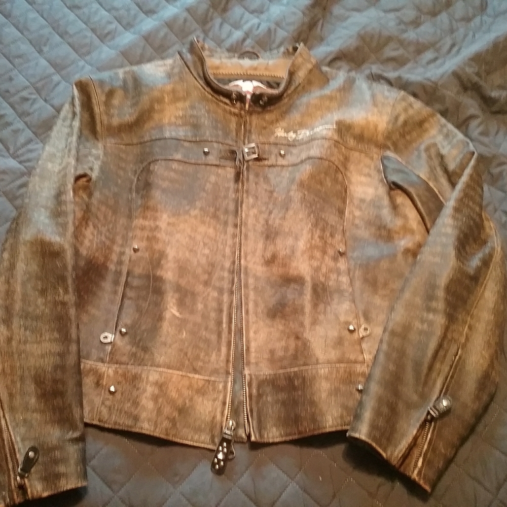 Women's XL Harley Davidson leather jacket
